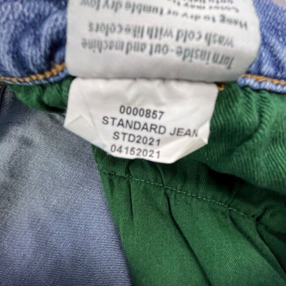 Tecovas Jeans Mens 33x32 Blue Denim Standard Fit Light Wash Western Cowboy - Picture 13 of 16